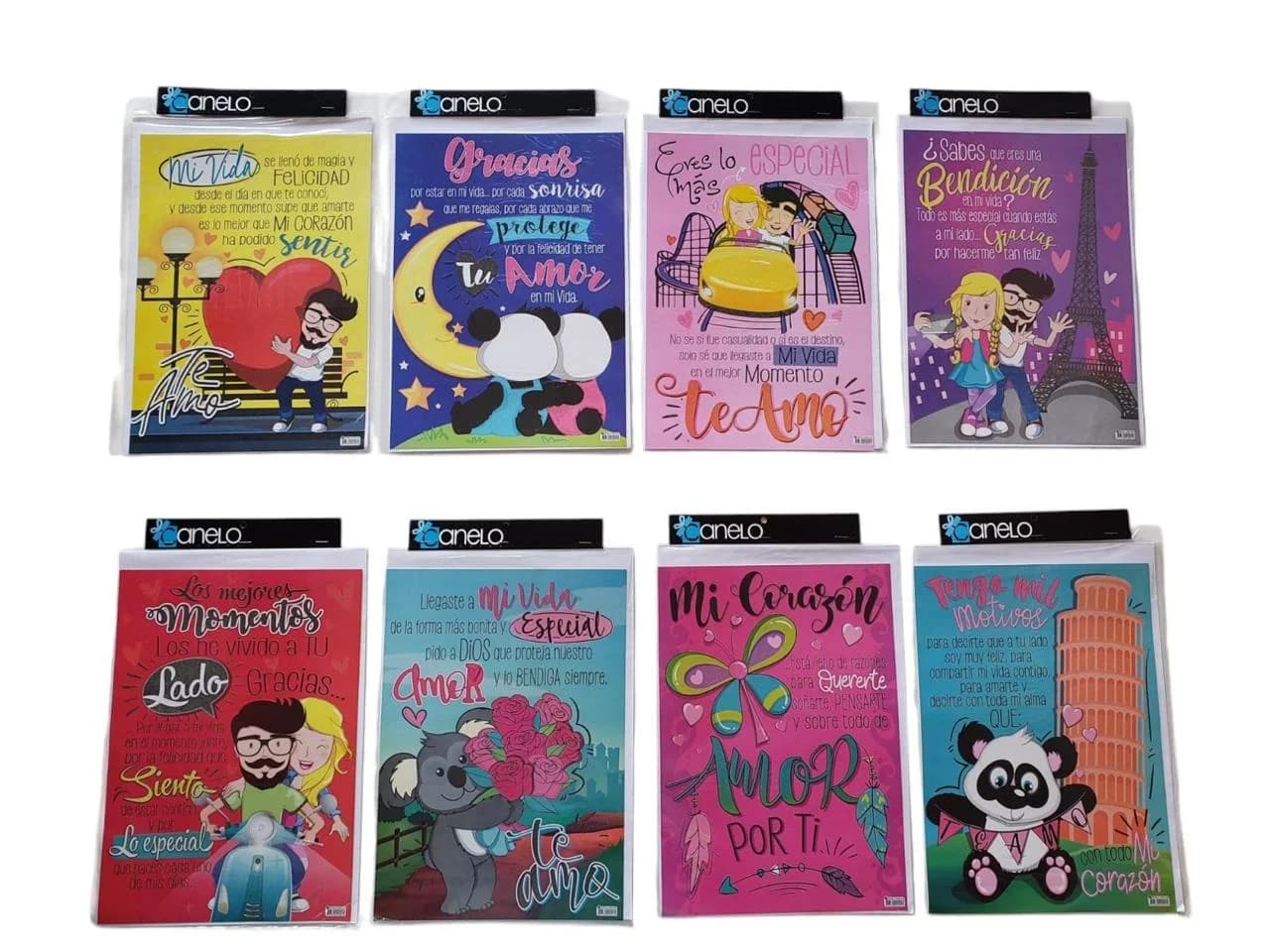 TARJETA PLANA GRANDE AMOR