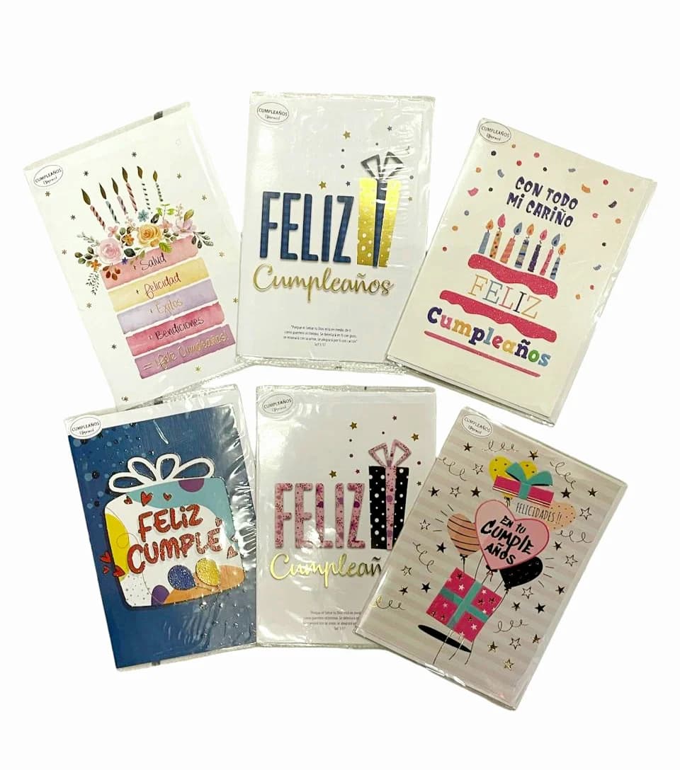 TARJETA DOBLE CUMPLEAÑOS