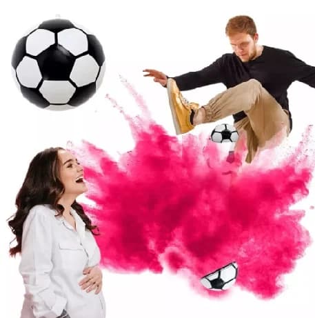 PELOTA REVELACION POLVO DE COLOR