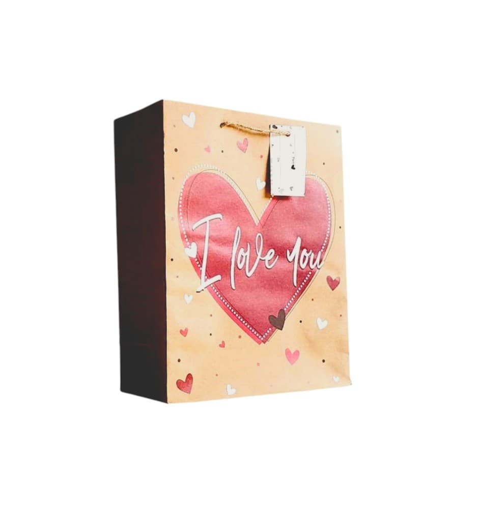 BOLSA KRAFT CON FOAMY MEDIANA