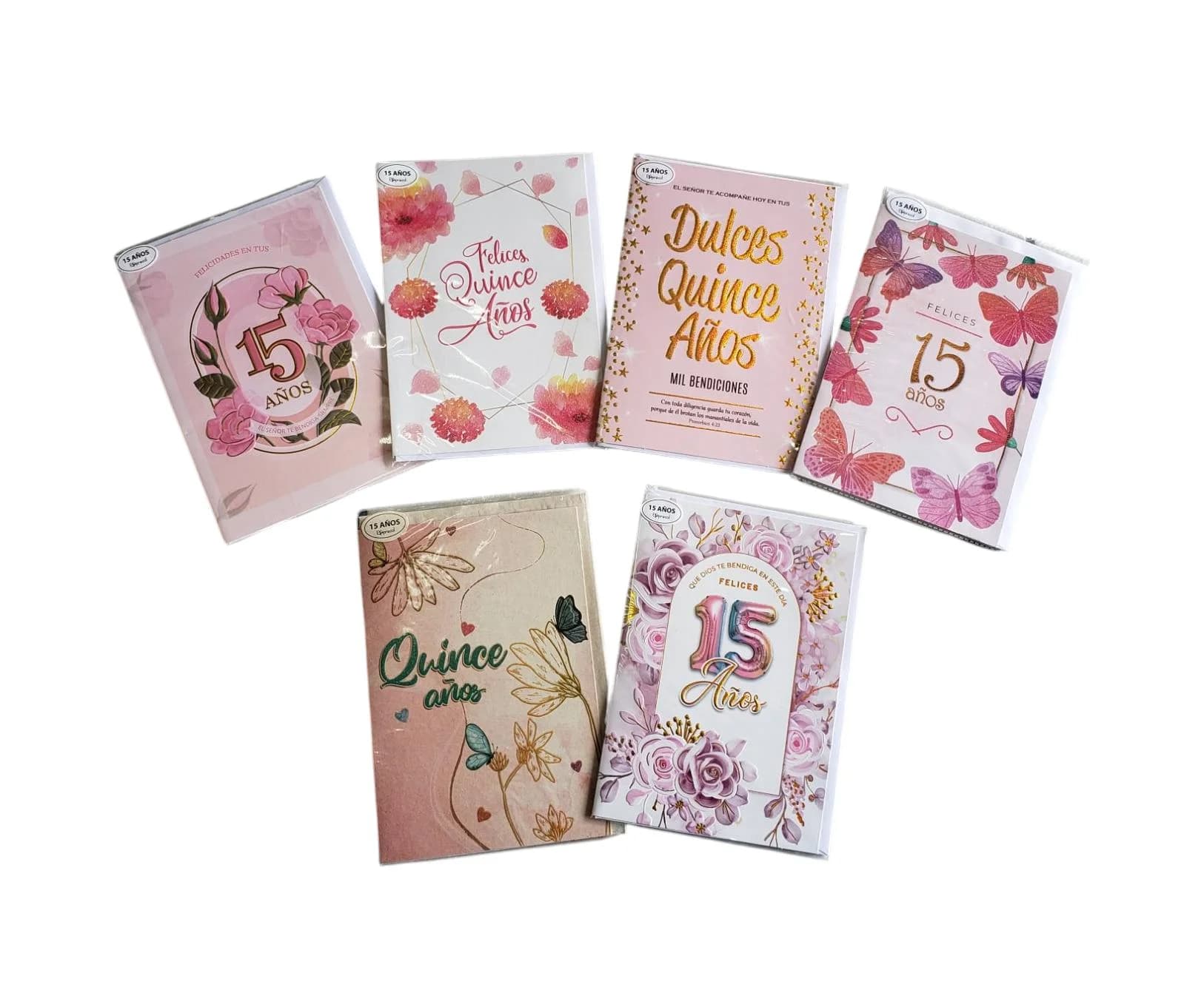 TARJETA DOBLE 15 AÑOS