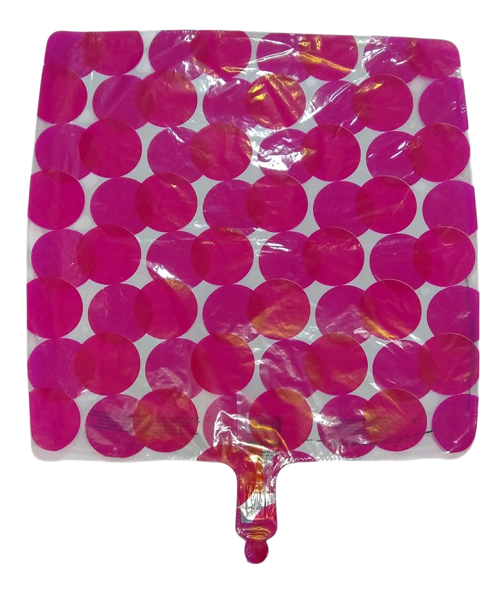 GLOBO TRASNPARENTE CUADRADO