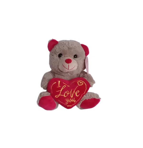 PELUCHE OSO CORAZON PEQUEÑO