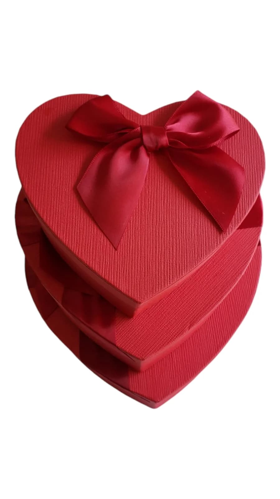 PAQUETE CAJA ROJA CORAZON  X3  - imagen 2