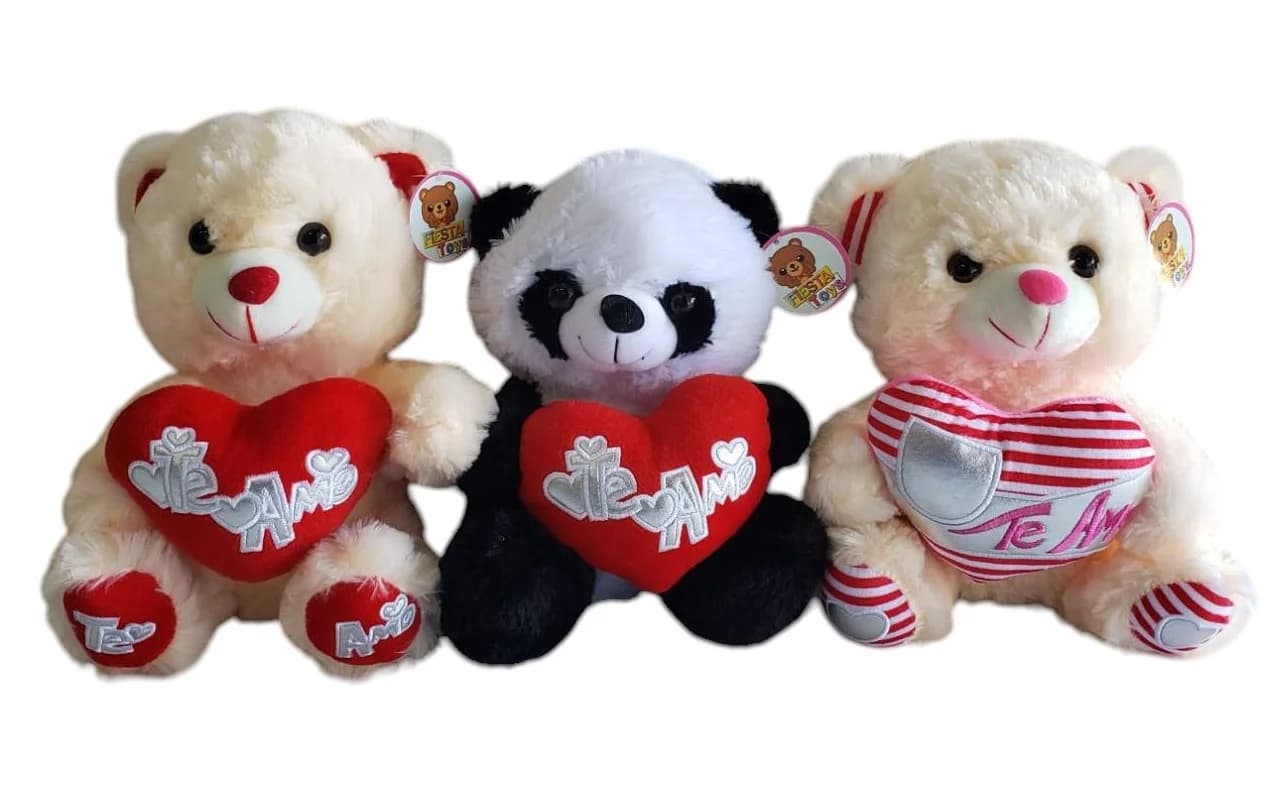 PELUCHE OSO CON CORAZON