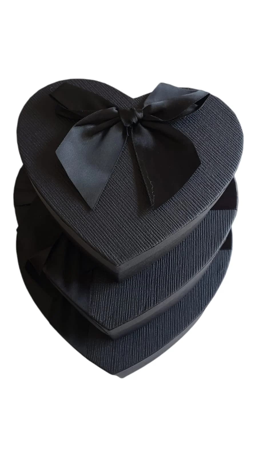 PAQUETE CAJA NEGRA CORAZON  X3  - imagen 2