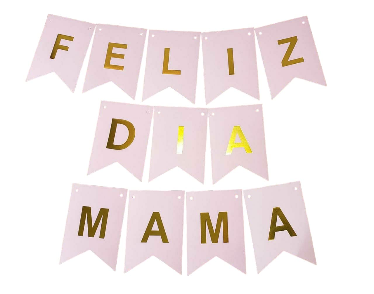 BANNER FELIZ DIA MAMA ROSADO - imagen 2