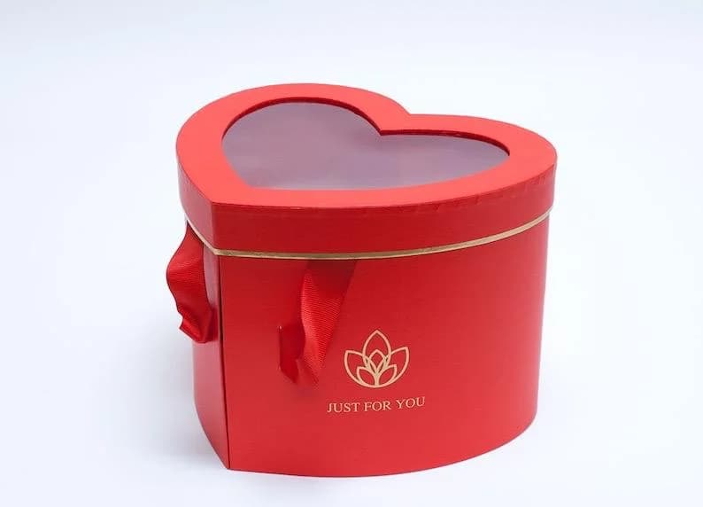 CAJA CORAZON CON VENTANA - imagen 7