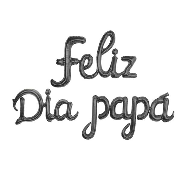 SET LETRA CURSIVA FD. PAPÁ NEGRO - imagen 2