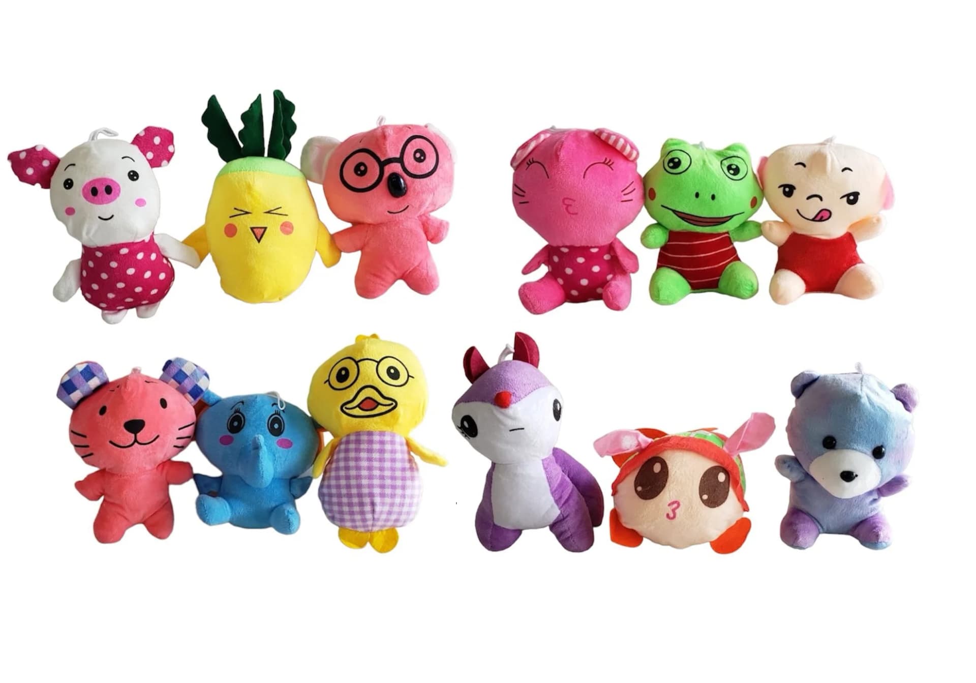 PELUCHES PEQUEÑOS VARIEDAD