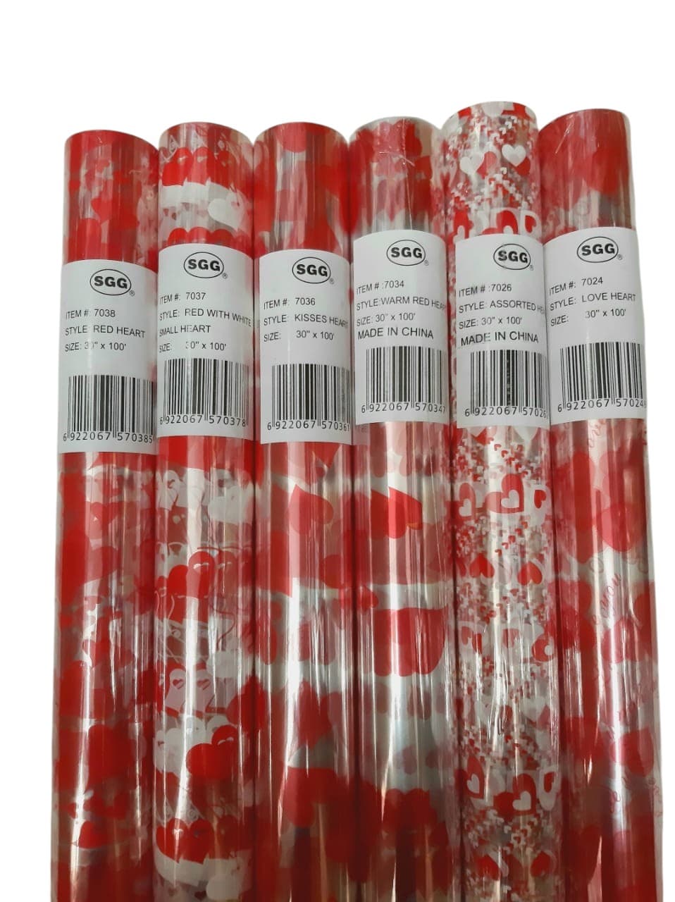 ROLLO CELOFAN CORAZONES