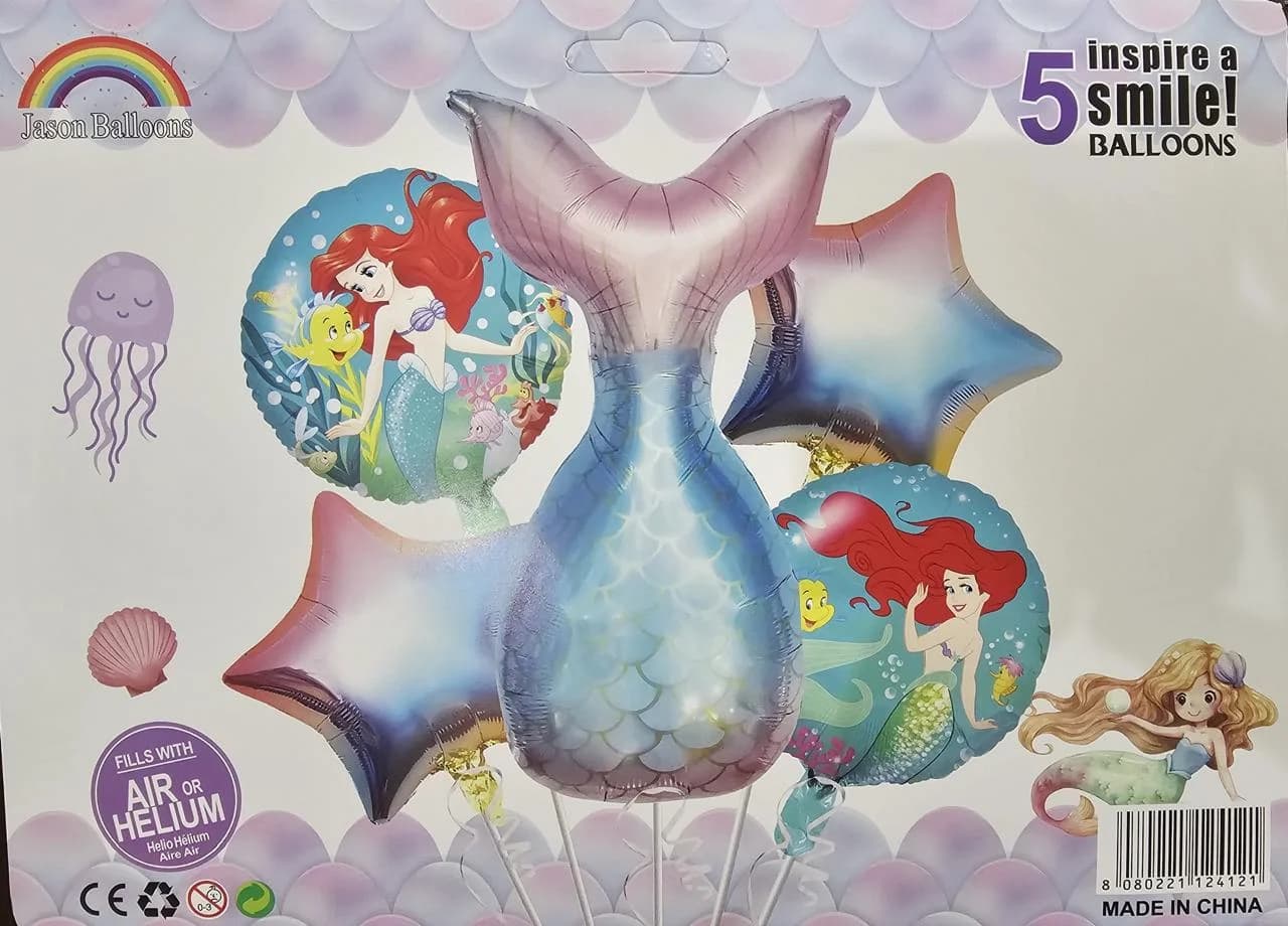 PAQUETE GLOBO SIRENITA