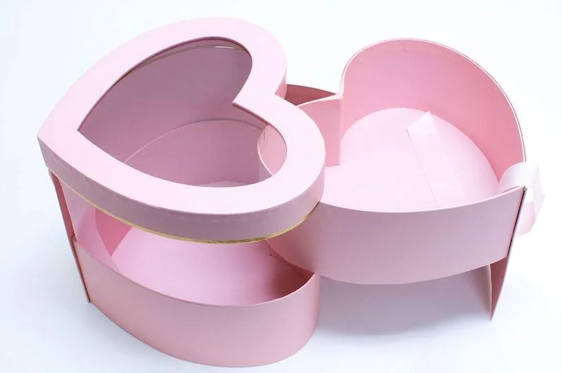 CAJA CORAZON CON VENTANA - imagen 5