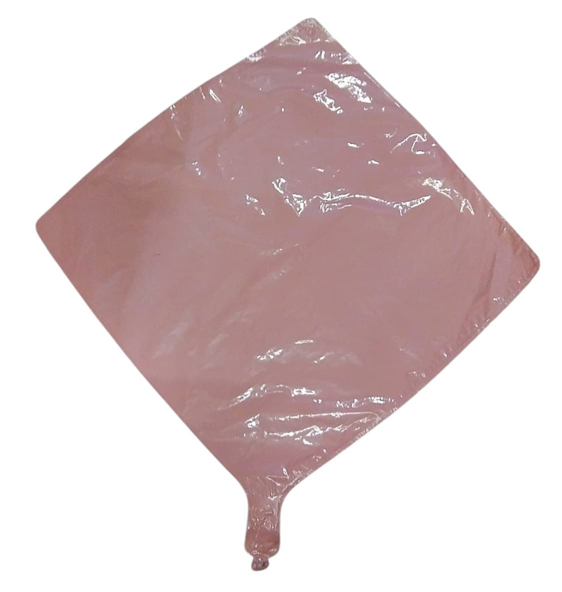 GLOBO METALICO ROMBO ROSADO