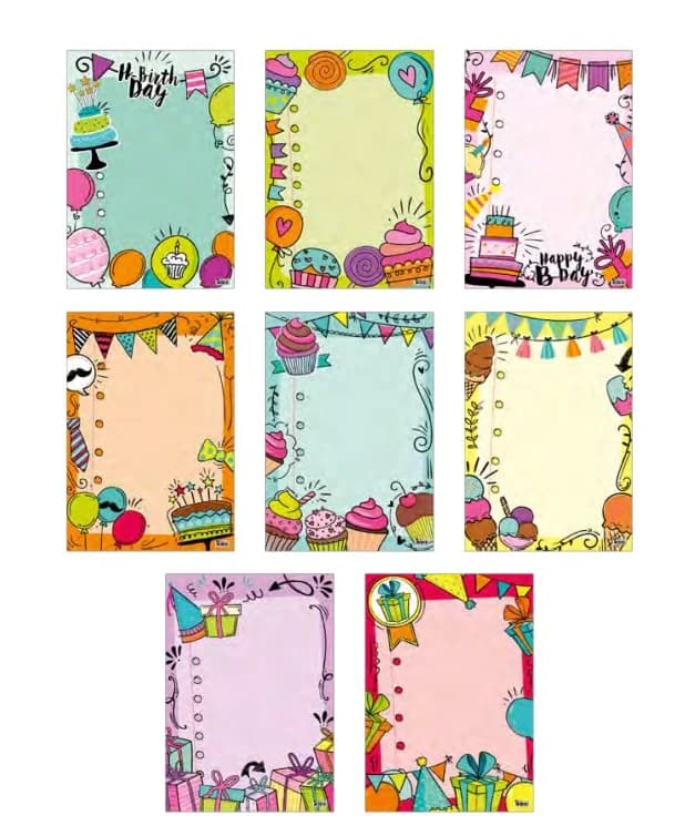 TARJETA PLANA GRANDE PARA MARCAR - imagen 2