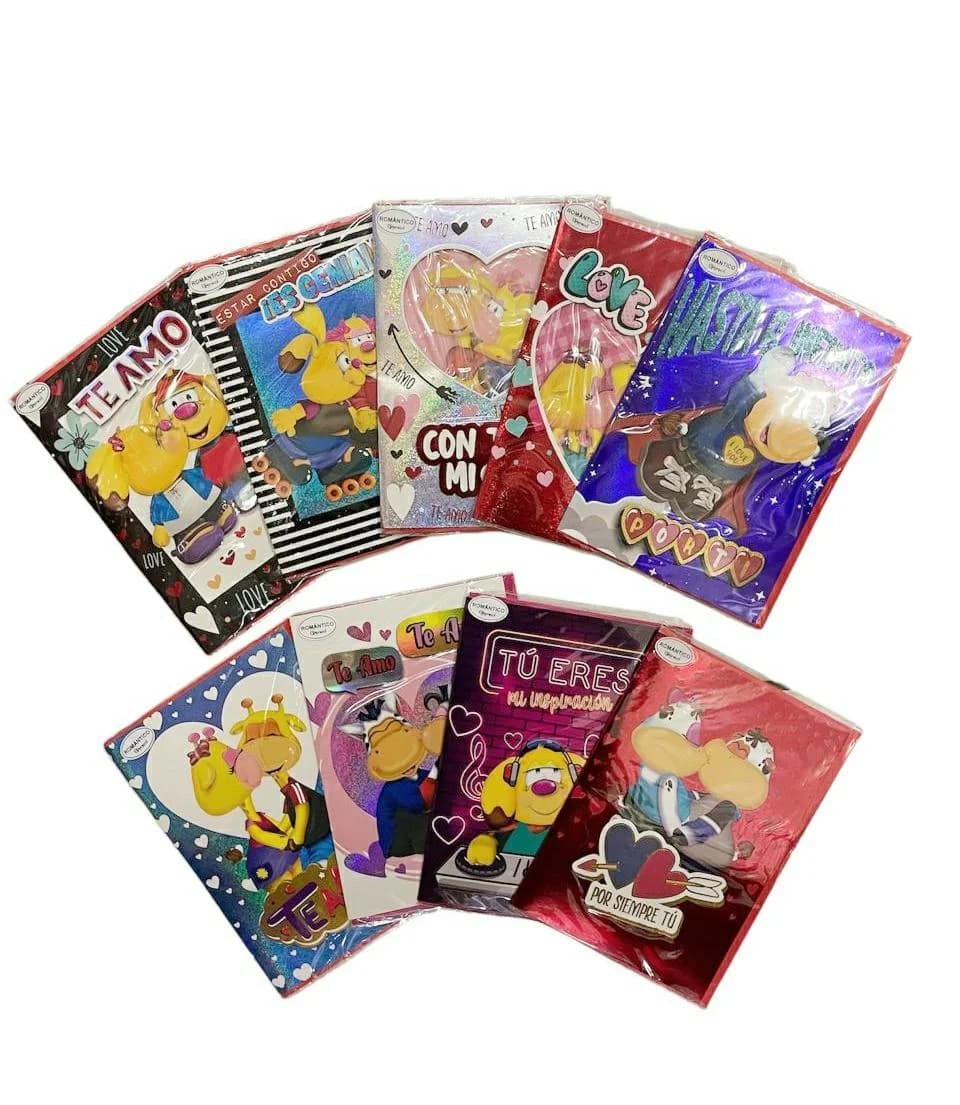 TARJETA DOBLE 3D