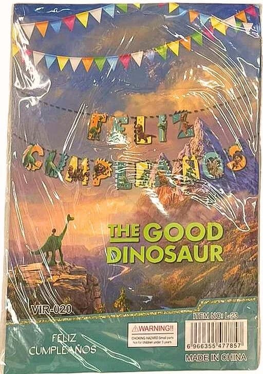BANNER DINOSAURIO