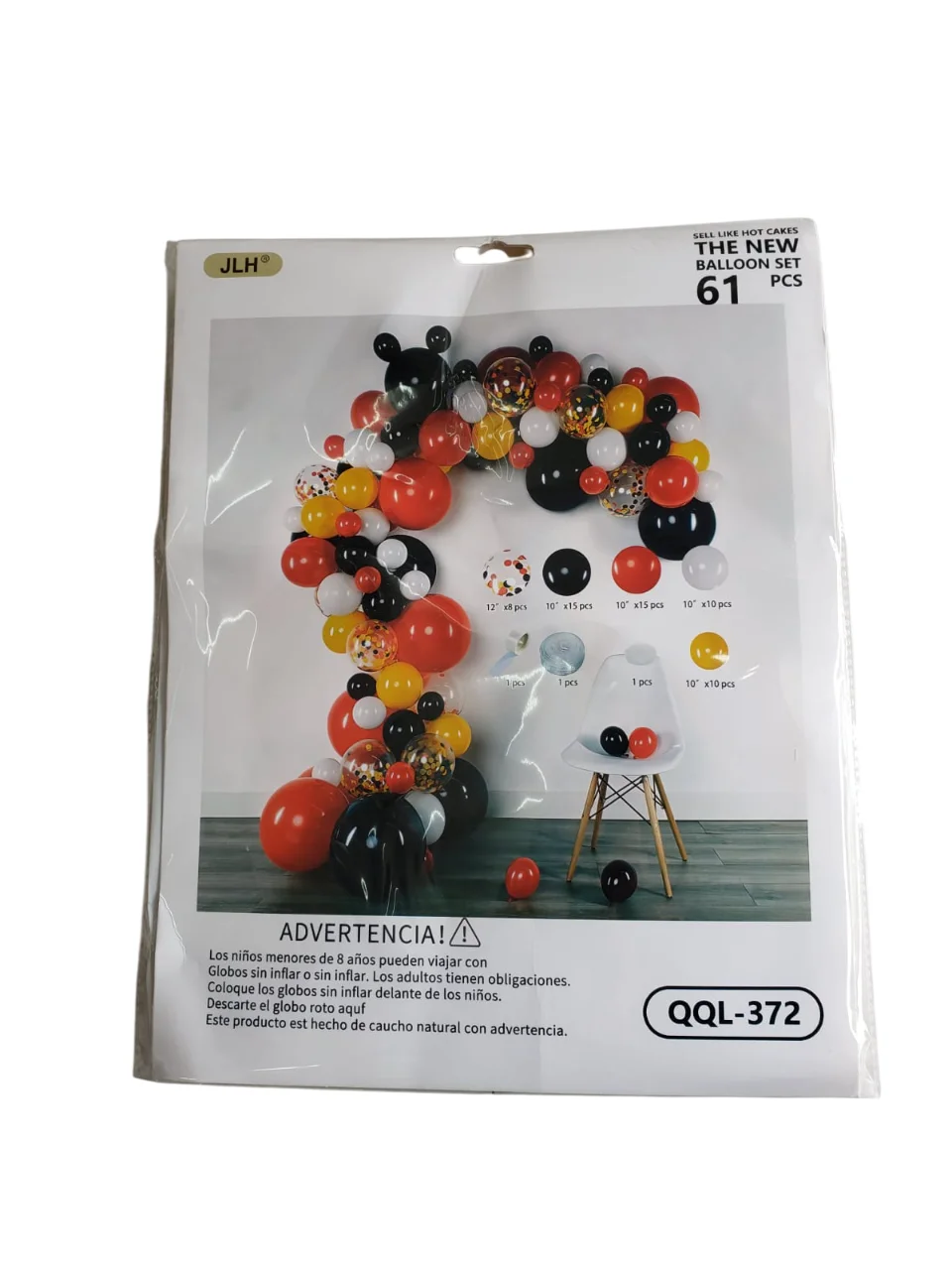 SET GLOBO ROJO