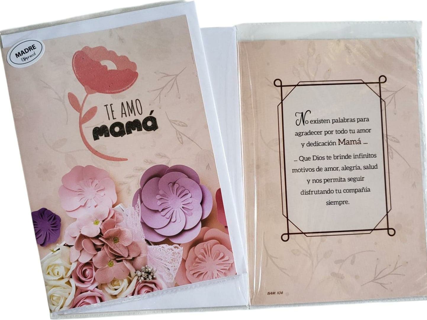 TARJETA DOBLE MAMA