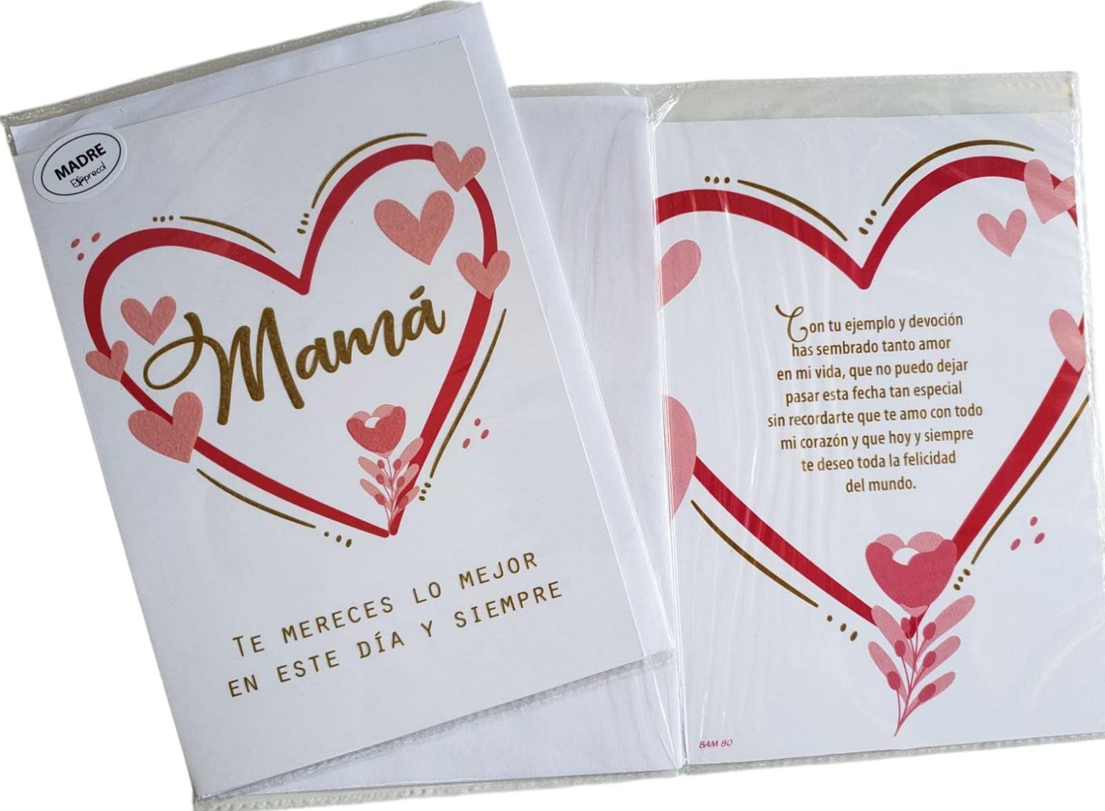 TARJETA DOBLE MAMA