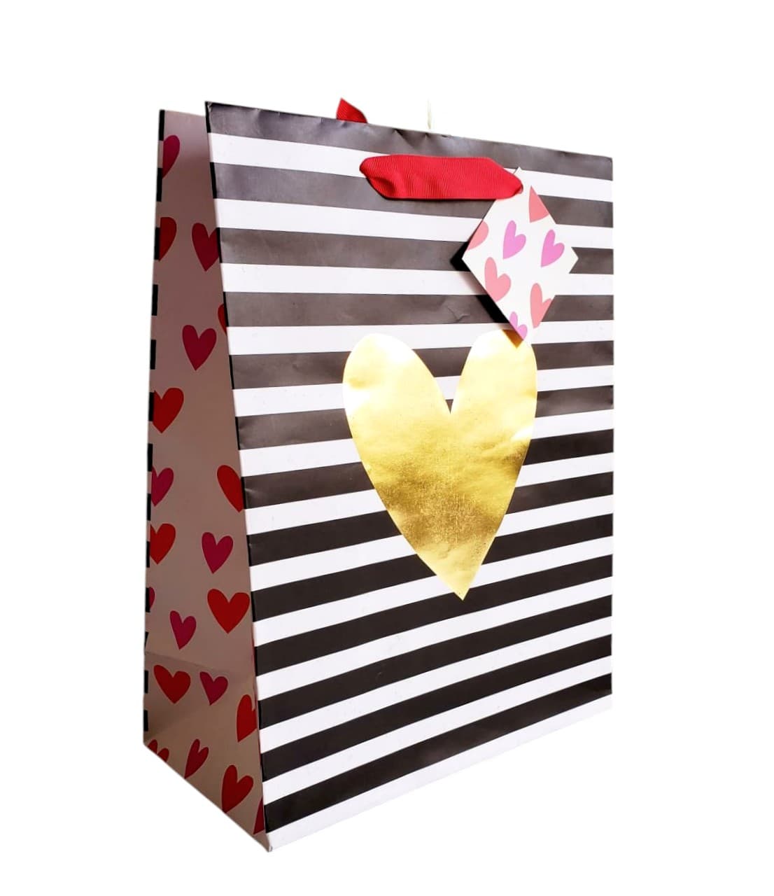 BOLSA MATE CON CORAZON ESTAMPADO