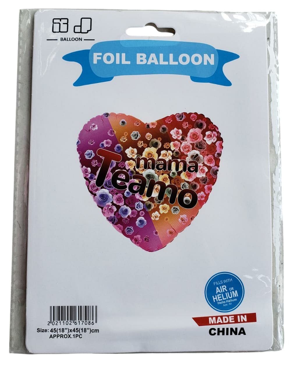 GLOBO METALICO MAMA
