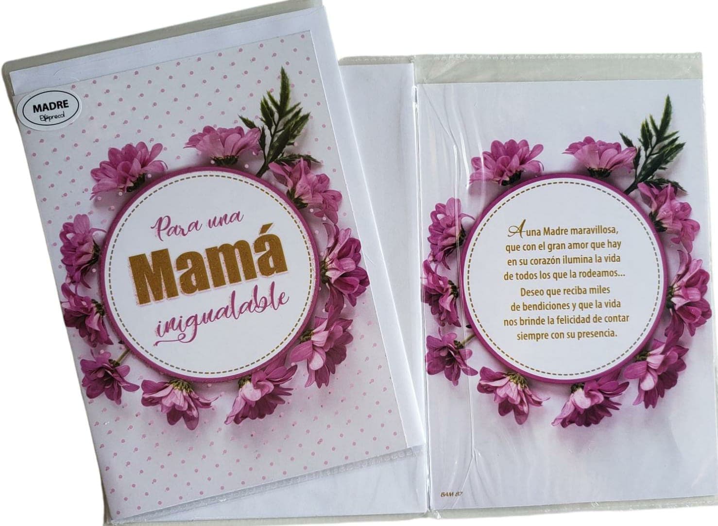 TARJETA DOBLE MAMA