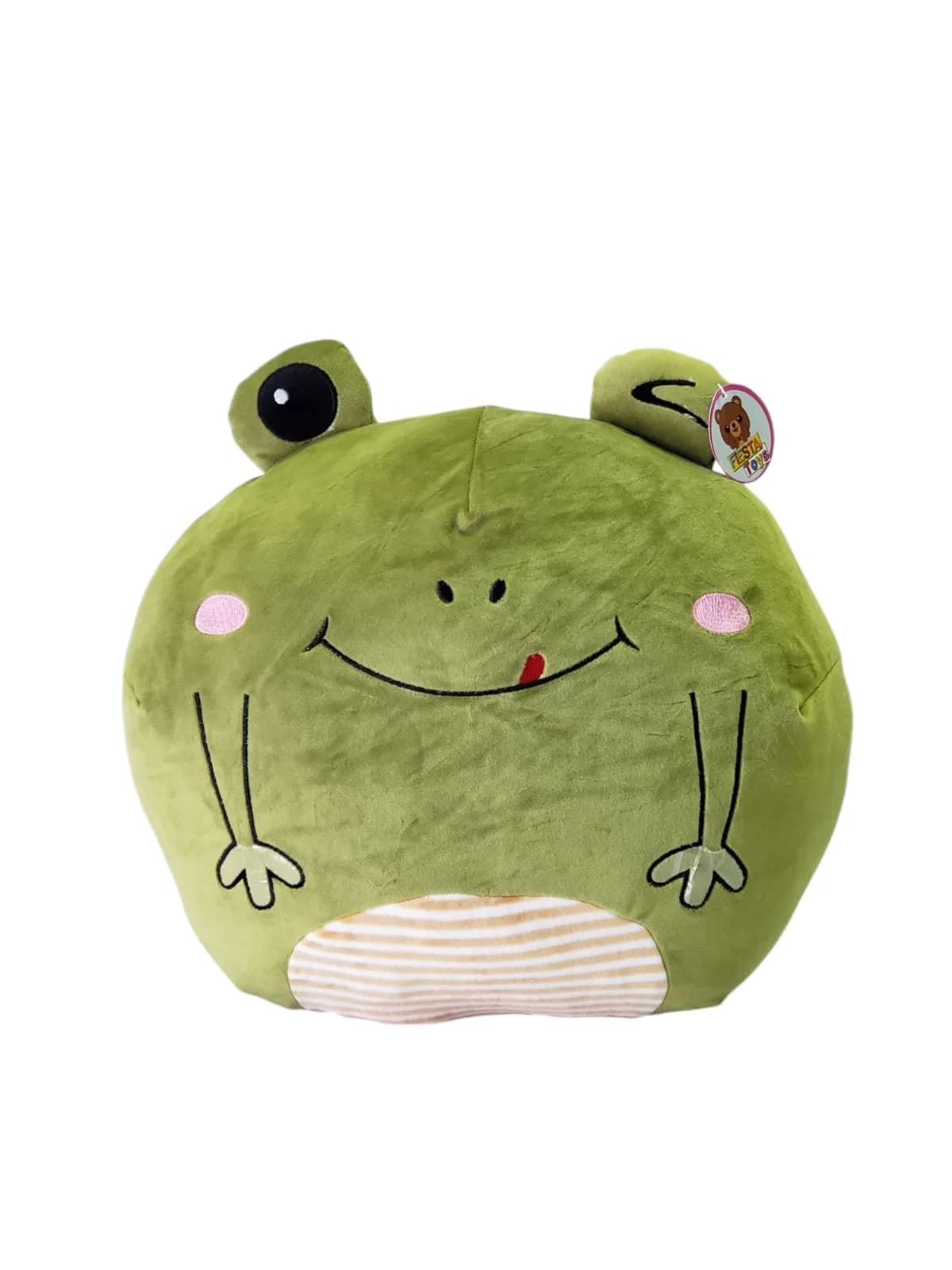 COJIN PELUCHE RANA